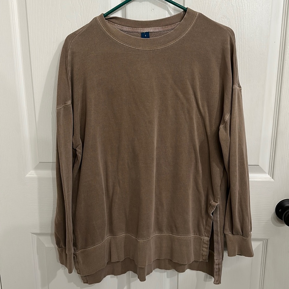 Brown tunic, size S